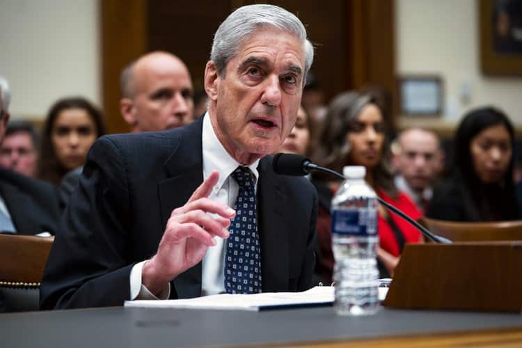 Former US Special Counsel Robert Mueller.