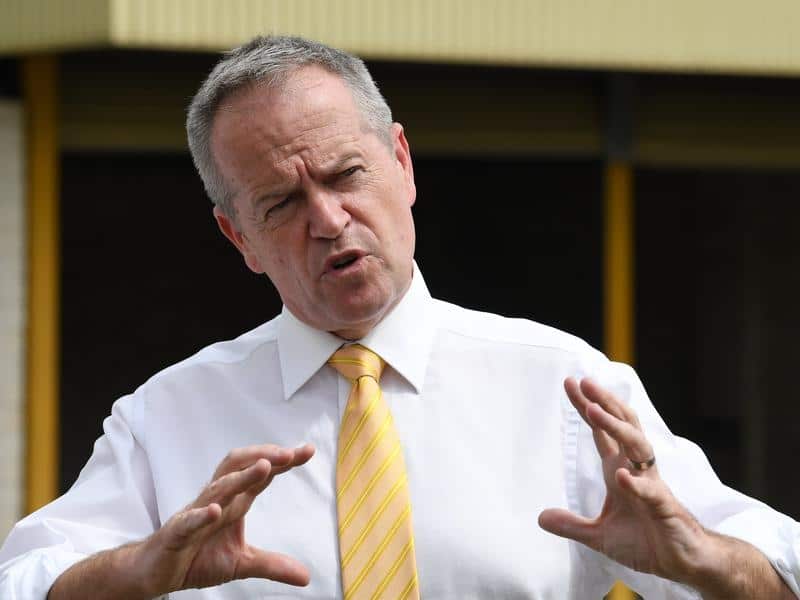 Bill Shorten wants to meet with the detained man's wife.