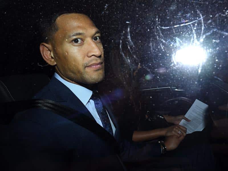 Dumped Wallabies star Israel Folau has lodged an unfair dismissal claim against Rugby Australia. 