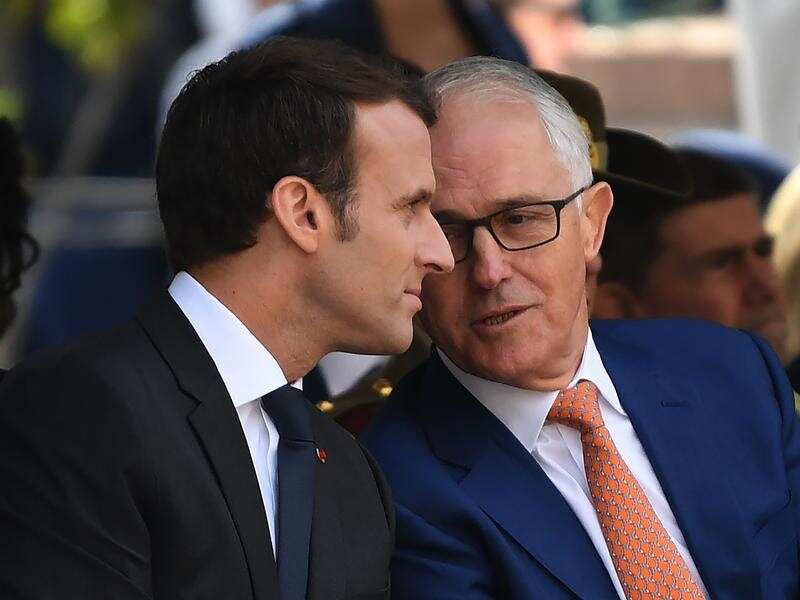 President of France Emmanuel Macron