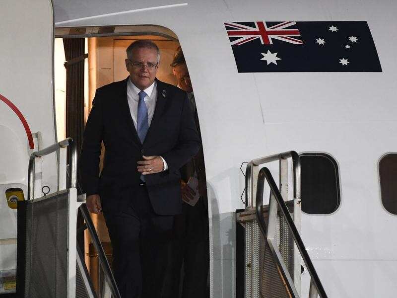 Australian Prime Minister Scott Morrison.