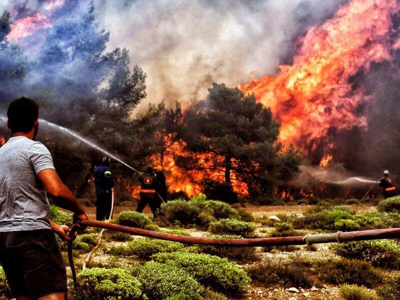 Greece fires