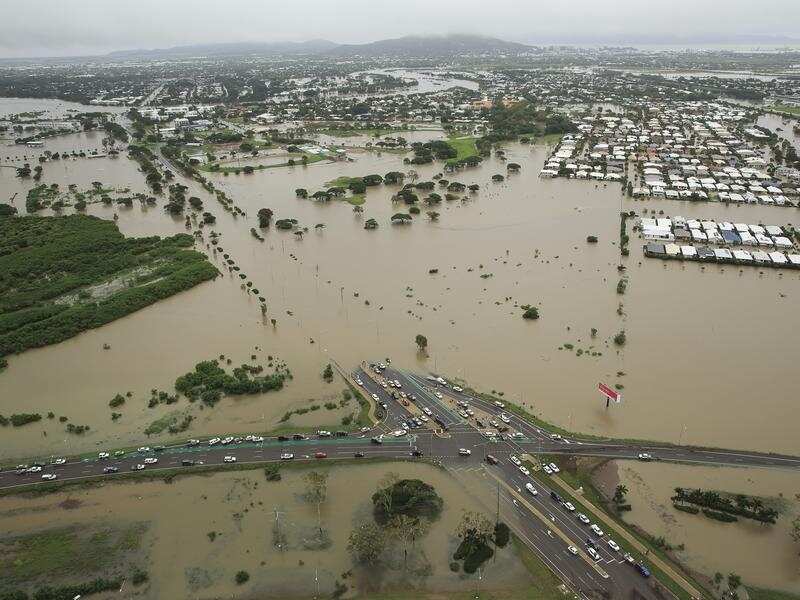Floodwaters engulfed much of Townsville and many of the surrounding waterways remain high and dangerous. 