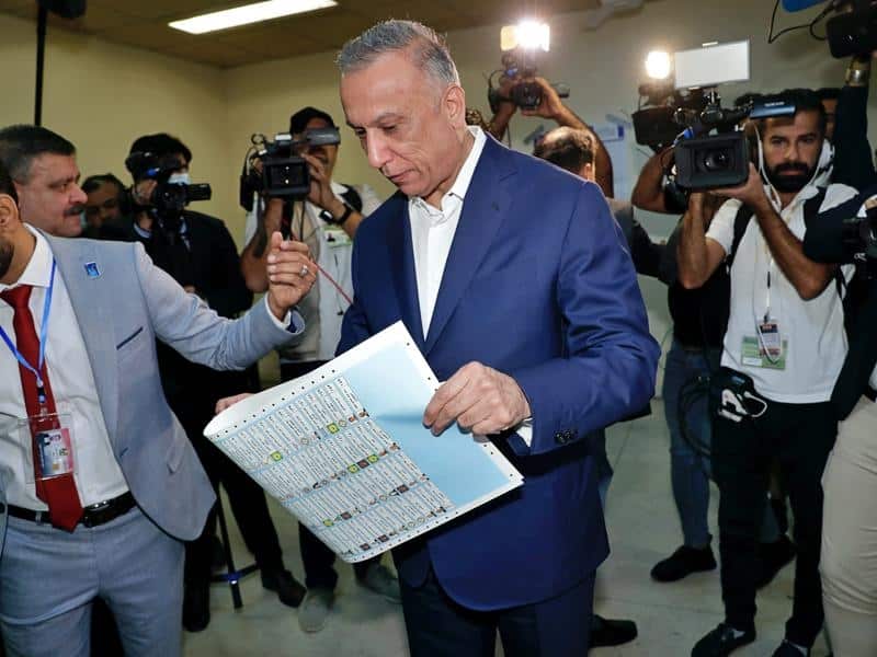 Iraqi Prime Minister Mustafa al-Kadhimi