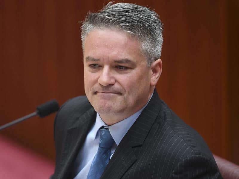 Finance Minister Mathias Cormann.