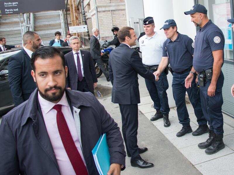 Emmanuel Macron bodyguard Alexandre Benalla