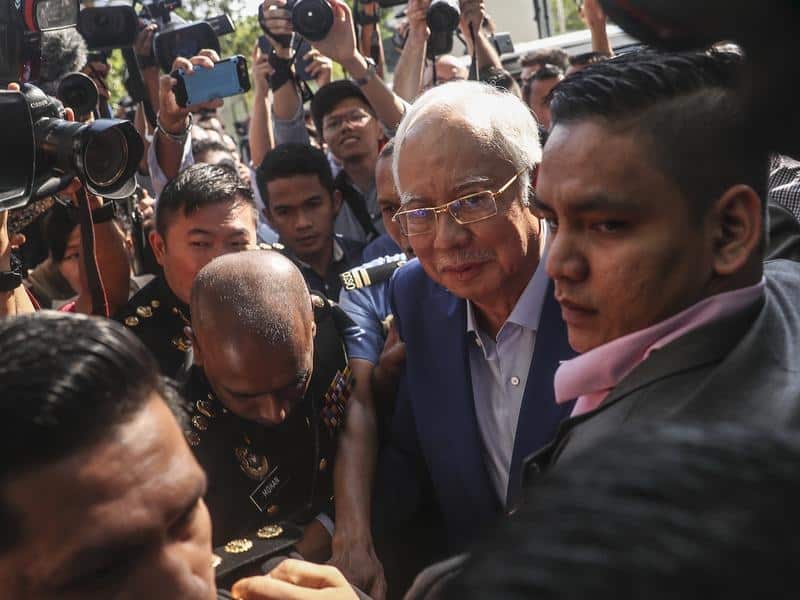 Former Malaysia Prime Minister Najib Razak.