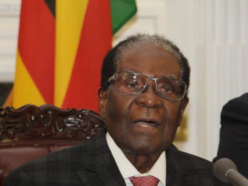 Zimbabwe's President Robert Mugabe