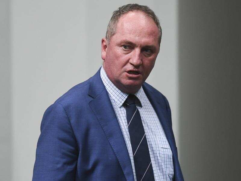 Barnaby Joyce at Parliament House