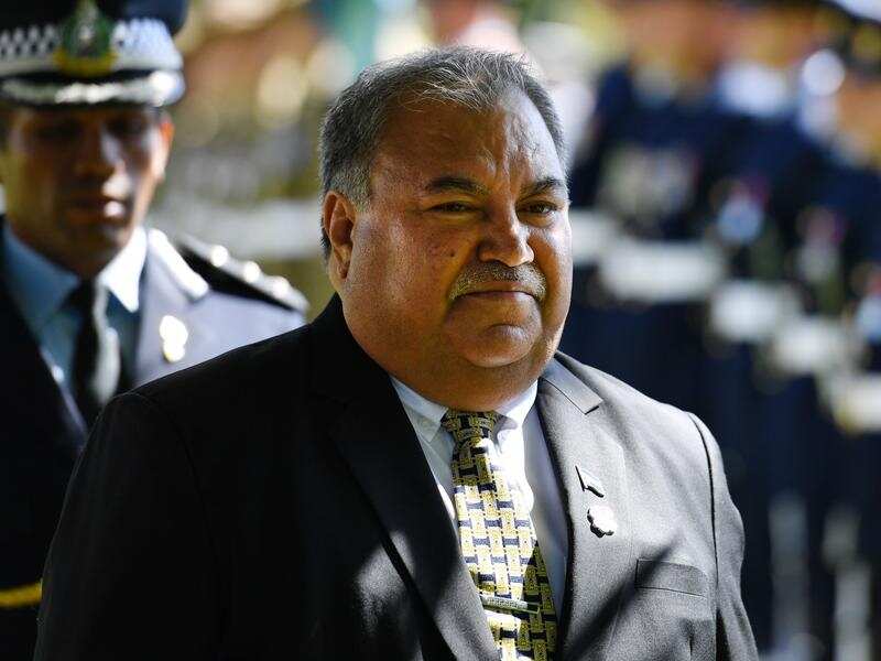 File image of Nauru's President Baron Divavesi Waqa in Australia.