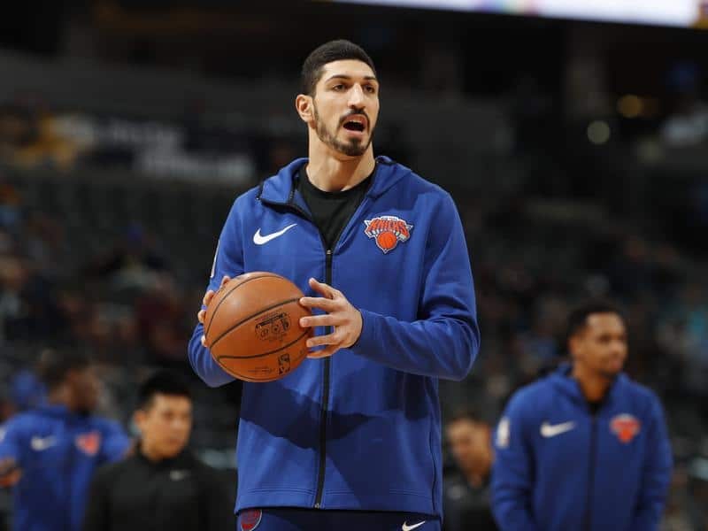 Turkish prosecutors are seeking the extradition of New York Knicks centre Enes Kanter. 