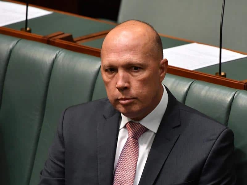 Minister for Home Affairs Peter Dutton doesn't want Australian Jihadis returning home.