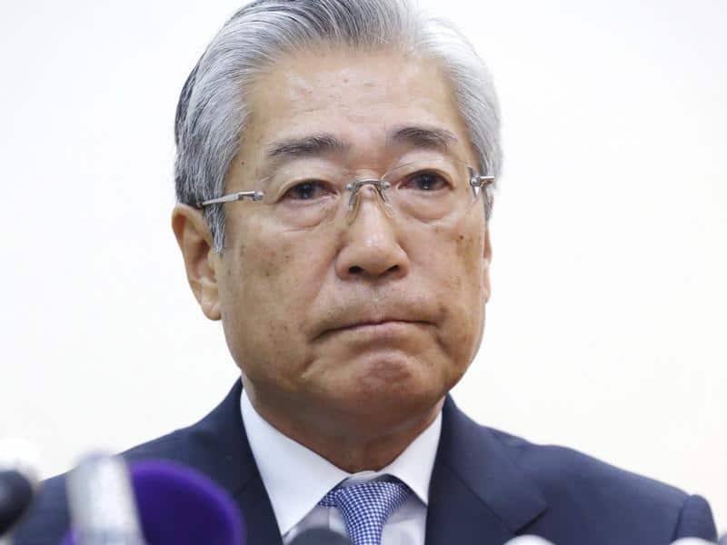 Japanese Olympic Committee president Tsunekazu Takeda 