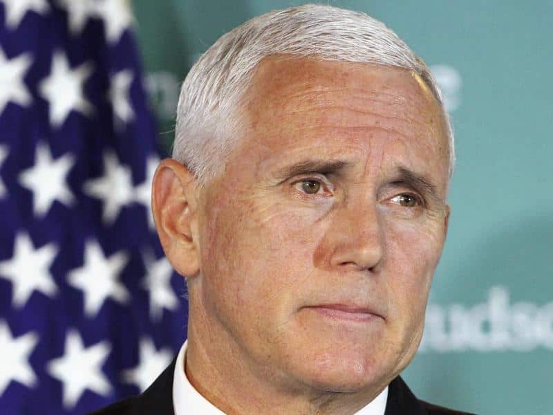 US Vice-President Mike Pence has issued a stern warning to China.