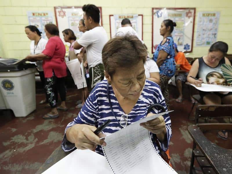 Midterm elections are seen as a referendum on Philippines President Rodrigo Duterte's time in power. 