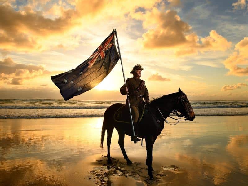 Both major federal parties will suspend election campaigning on Thursday for Anzac Day. 