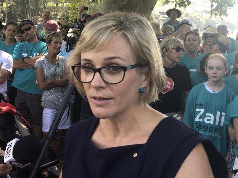 Zali Steggall says she'd support a coalition government in the case of a hung parliament.