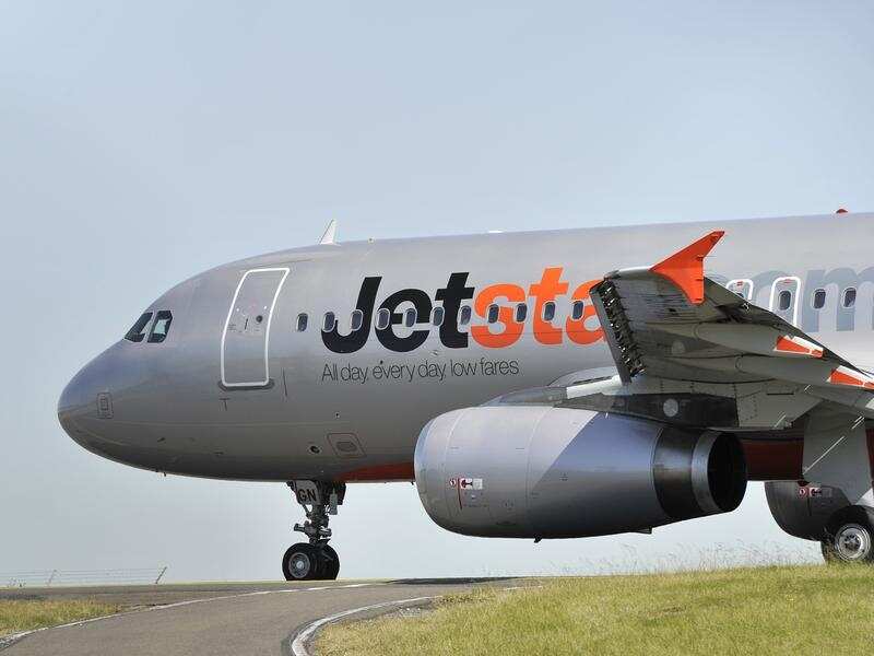 Jetstar aircraft at Sydney Airport