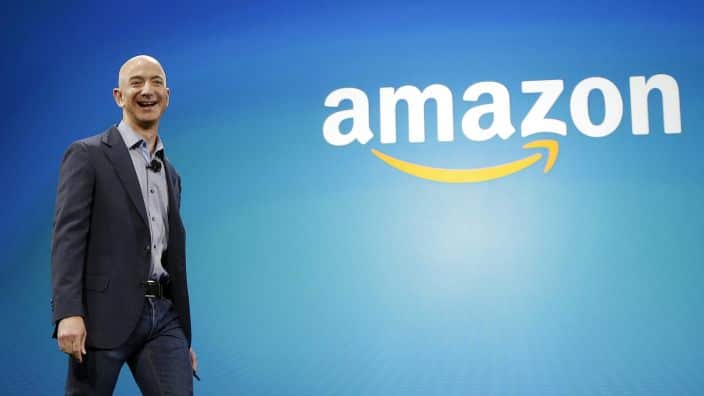Amazon founder and Chief Executive Jeff Bezos.
