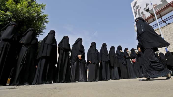 Strict customary laws allow for the control of nearly every aspect of a woman's life in Saudi Arabia.