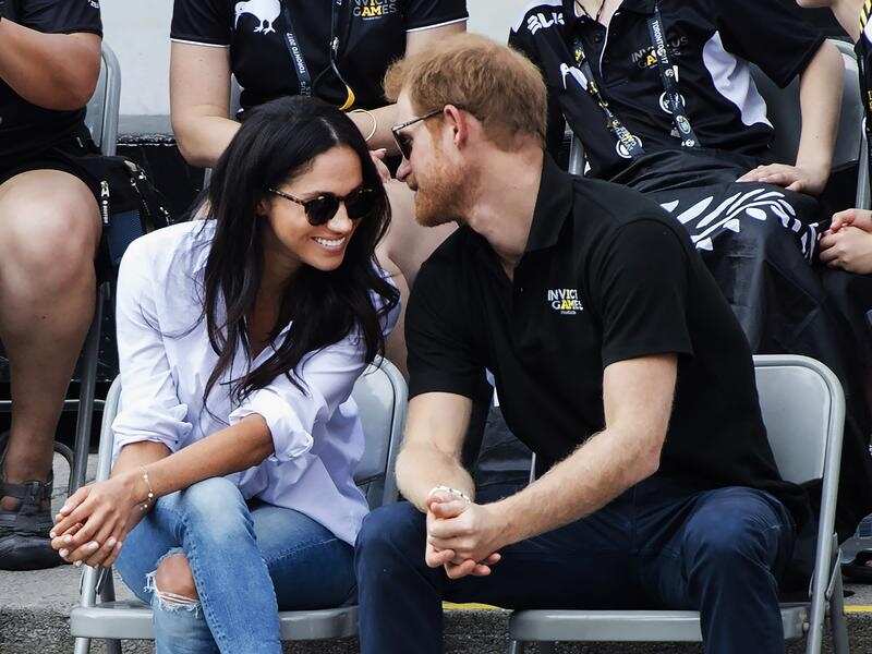 Prince Harry and Meghan Markle at Invictus Games, Toronto