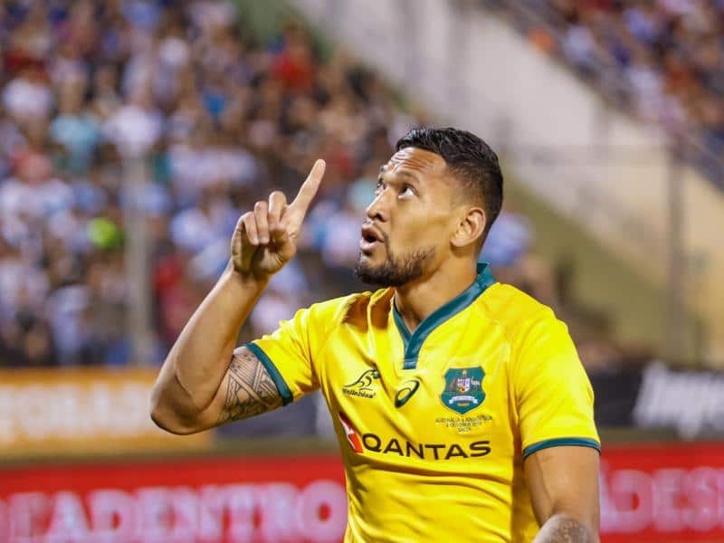 Israel Folau has sought a Rugby Australia code of conduct hearing