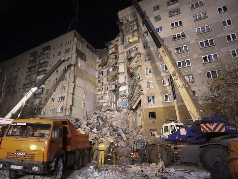 Many residents were asleep when a blast tore through their apartment block in Magnitogorsk, Russia.