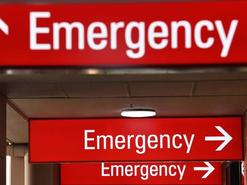 Hospital emergency signs