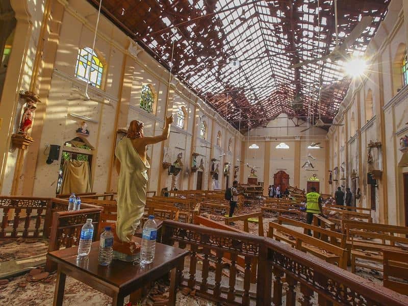 Sri Lankan suicide bomb attacks