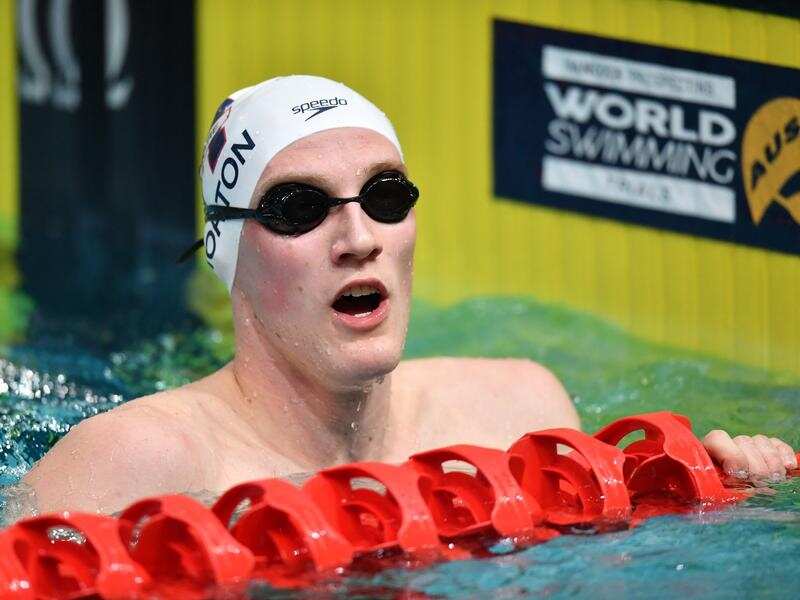 Olympic gold medallist Mack Horton.