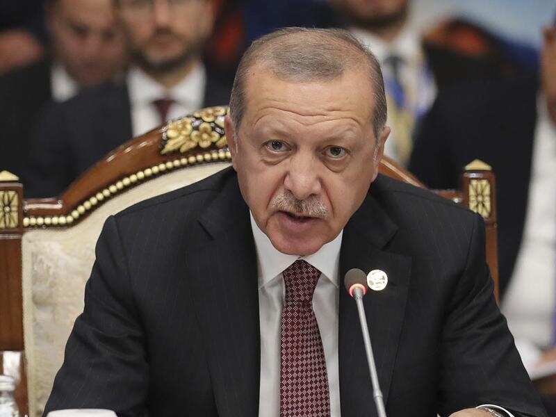Turkish President Recep Tayyip Erdogan.