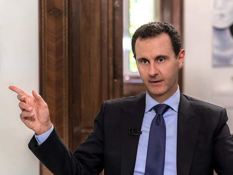 Syrian President Bashar al-Assad.