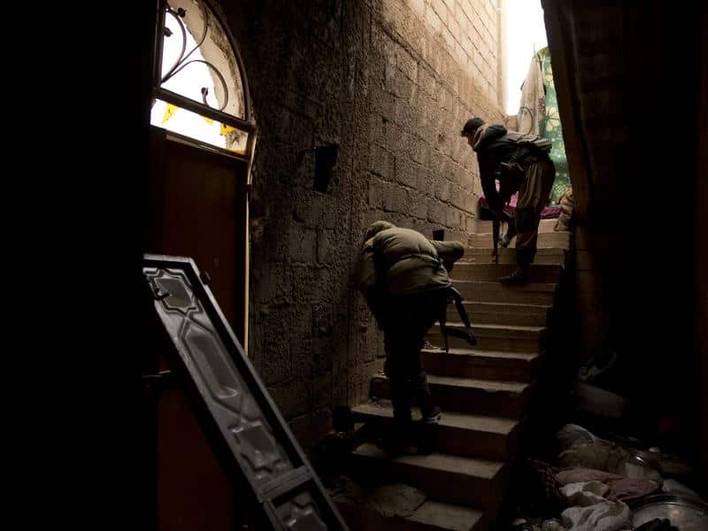 US-backed forces are moving into Baghouz, where the remnants of IS are making their last stand.