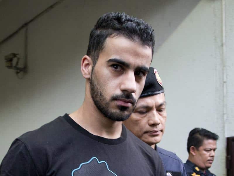 Al-Araibi was convicted to 10 years' jail for his alleged role in a 2012 police station attack. 