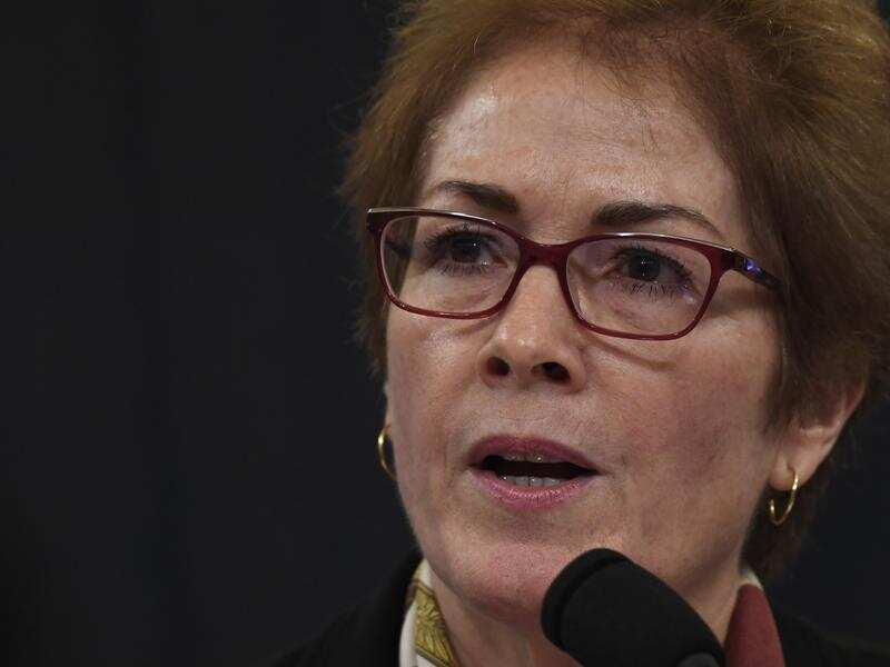 Former US Ambassador to Ukraine Marie Yovanovitch.