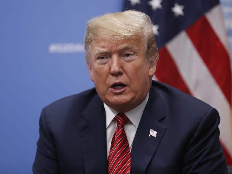 US President Donald Trump.