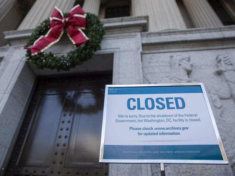 The US government shutdown may extend into January as the president demands money for a border wall. 