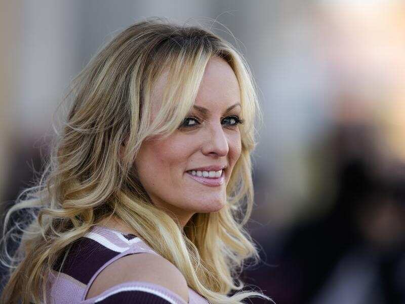 Adult film actor Stormy Daniels.