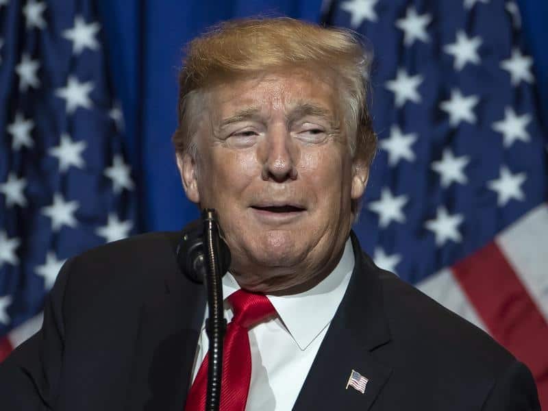 Donald Trump said he could not deal with Democrats on policy until "phony investigations" are brought to a close.