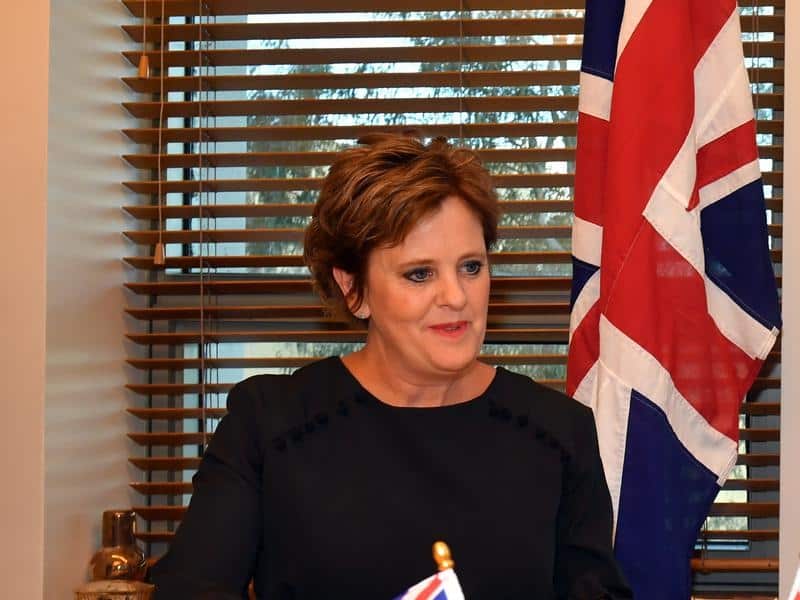 British High Commissioner Menna Rawlings says migration with Australia could increase after Brexit. 