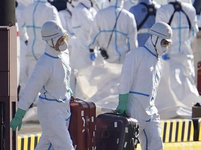 Extra protective measures have been rolled out on flights from mainland China in an attempt to reduce the risk of further infection. 