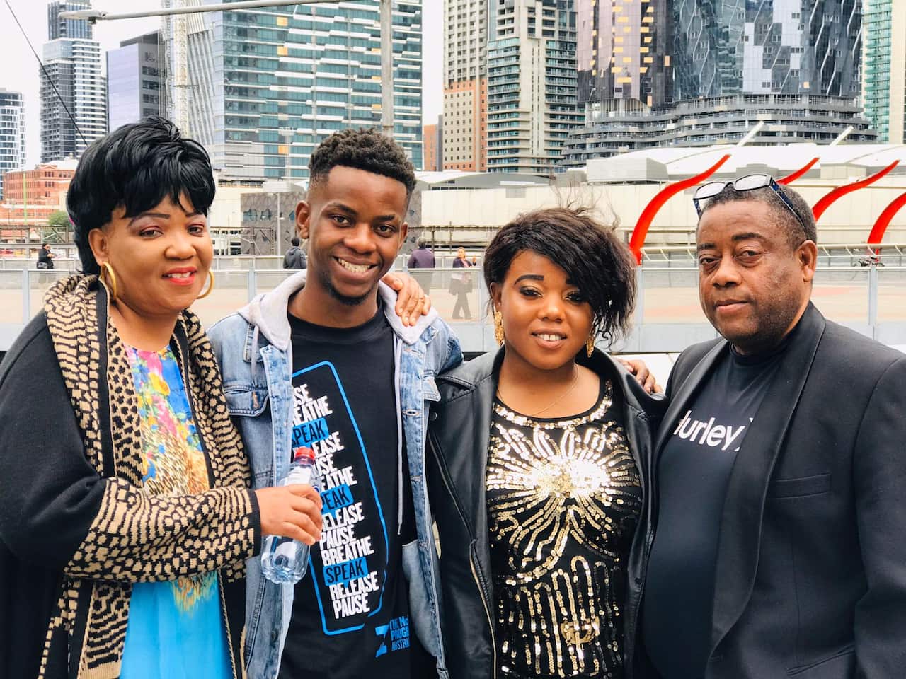 Raizo and his family