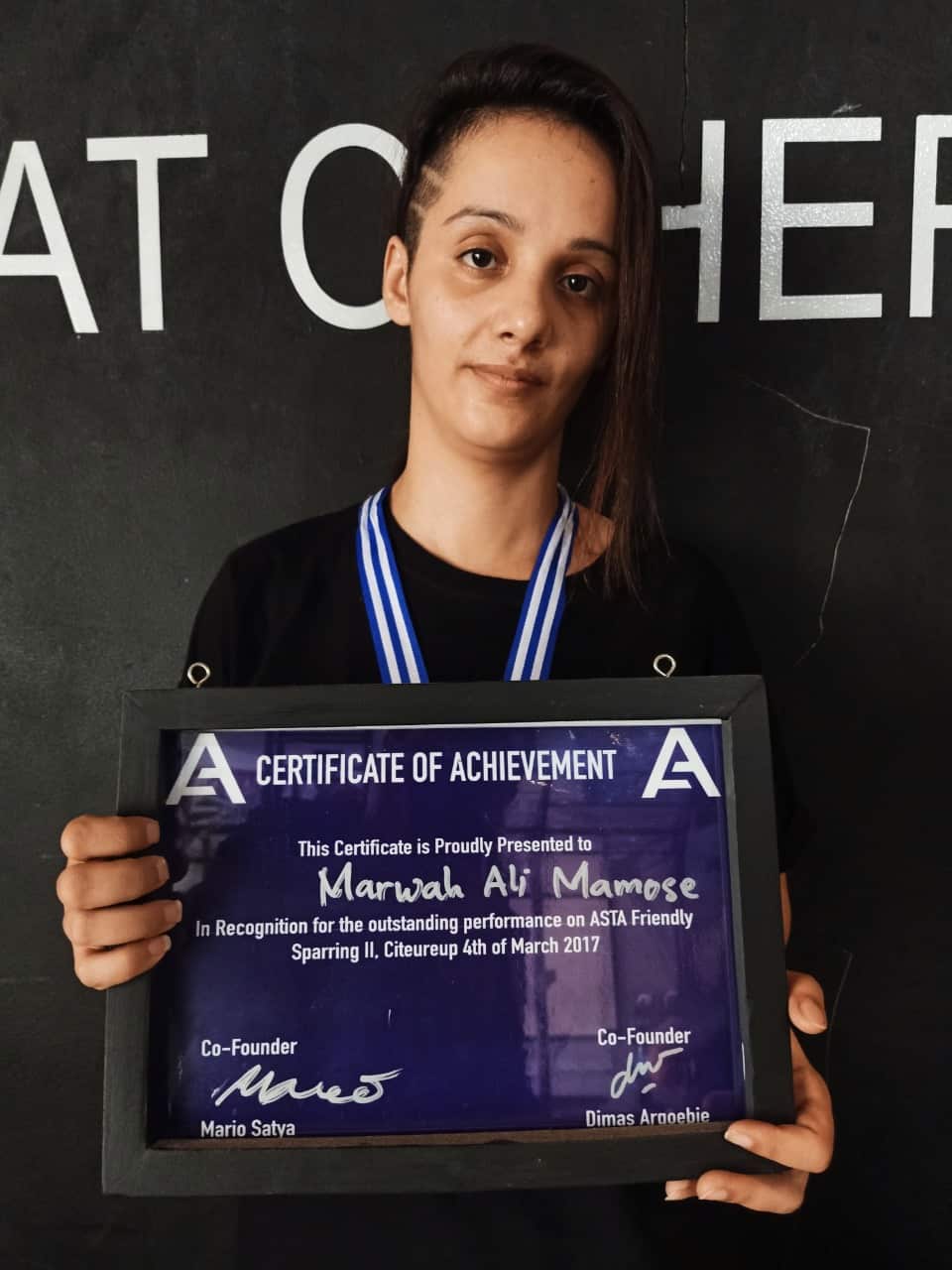 Mawh dreams of becoming an international boxing champion.