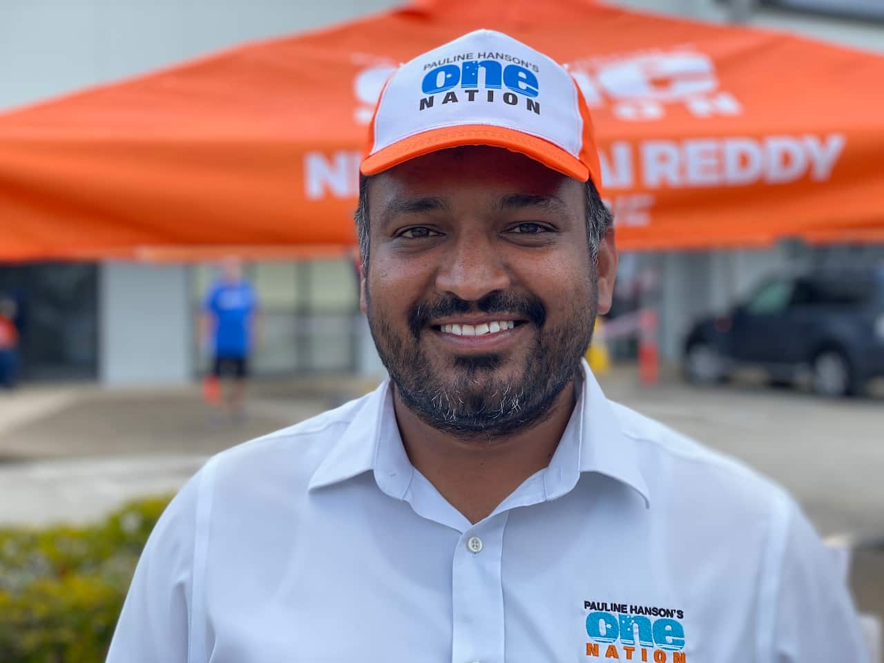 Nik Aii Reddy is a Pauline Hanson’s One Nation candidate in Reddy. 