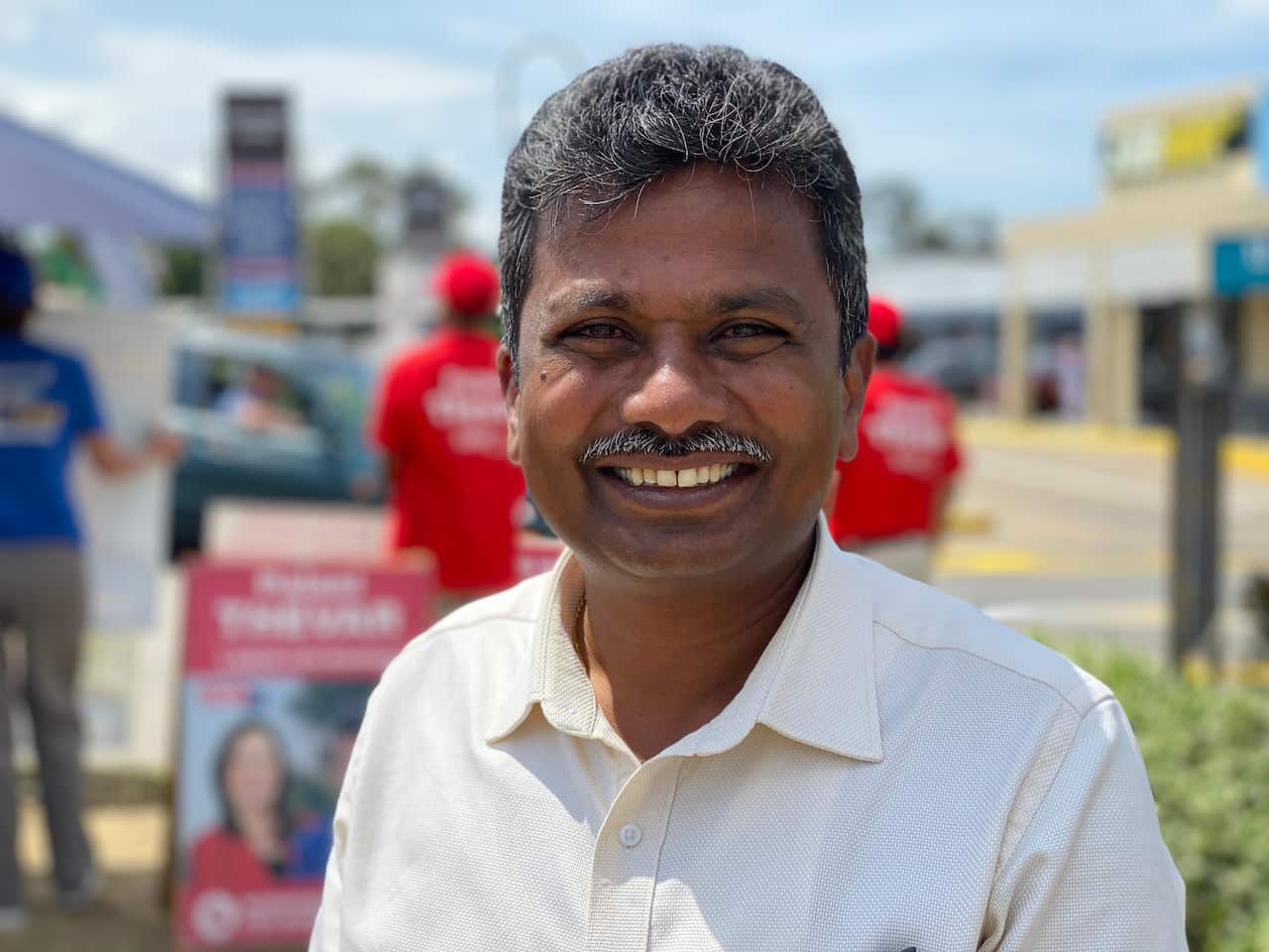 Labor candidate for Maiwar, Palani Thevar. 