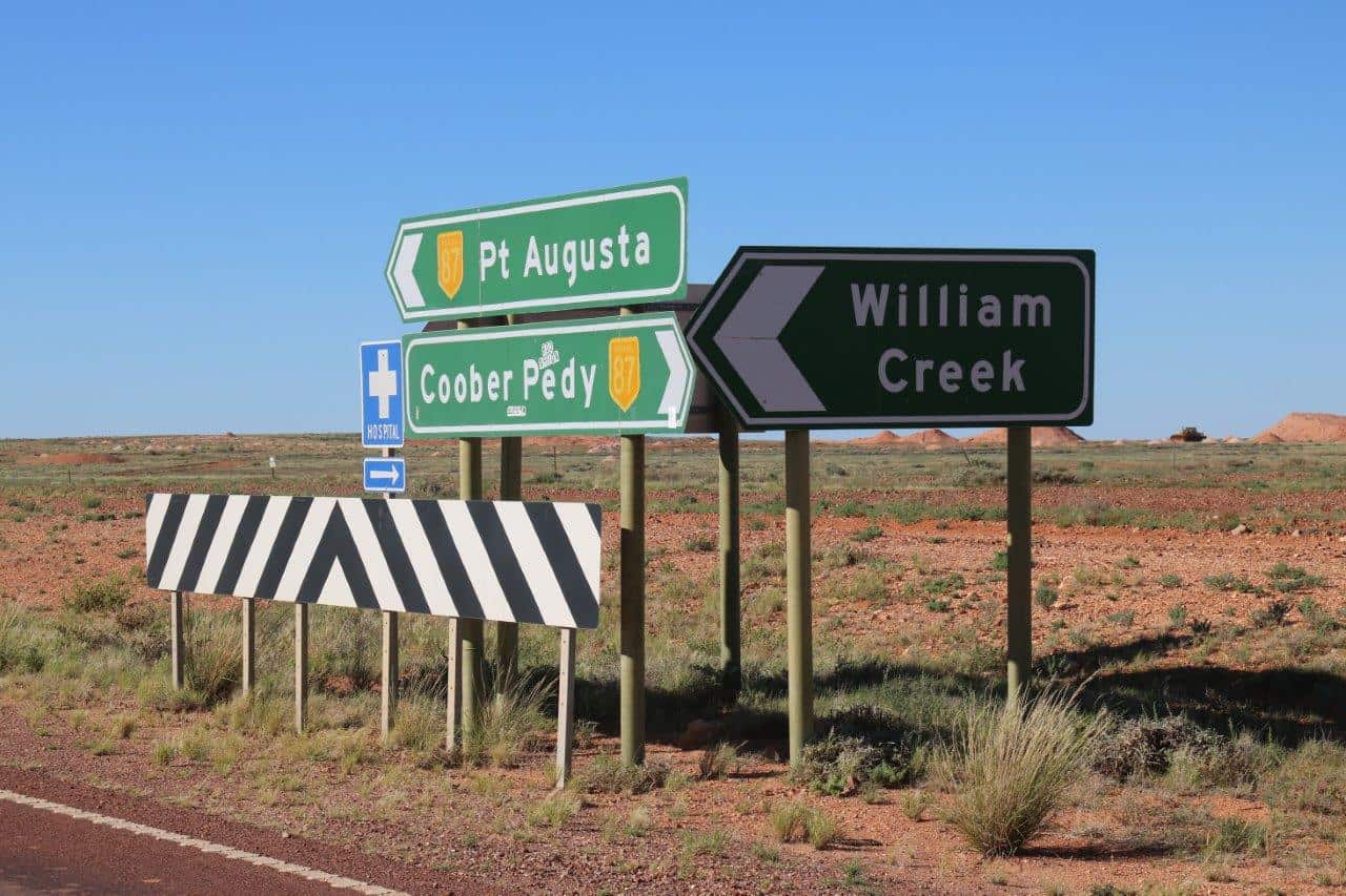 The boy was heading in the direction of a major highway.