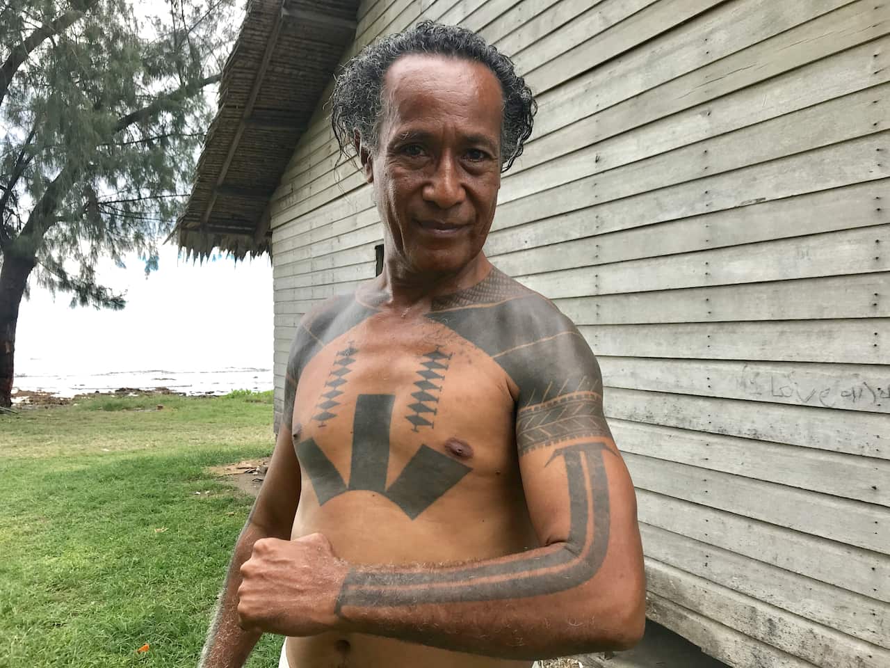 Francis Tekatoha, a Solomon Islands anthropologist born in Bellona.