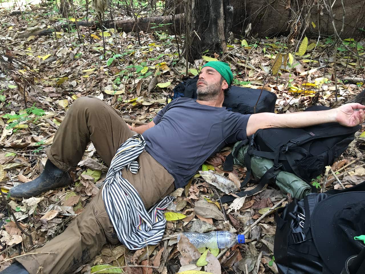 Dehydration and exhaustion are a constant threat in the Darién.