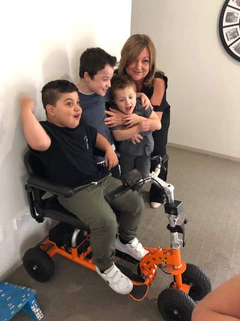 Anthony, Jakob, Lukas and Sue Tantaro