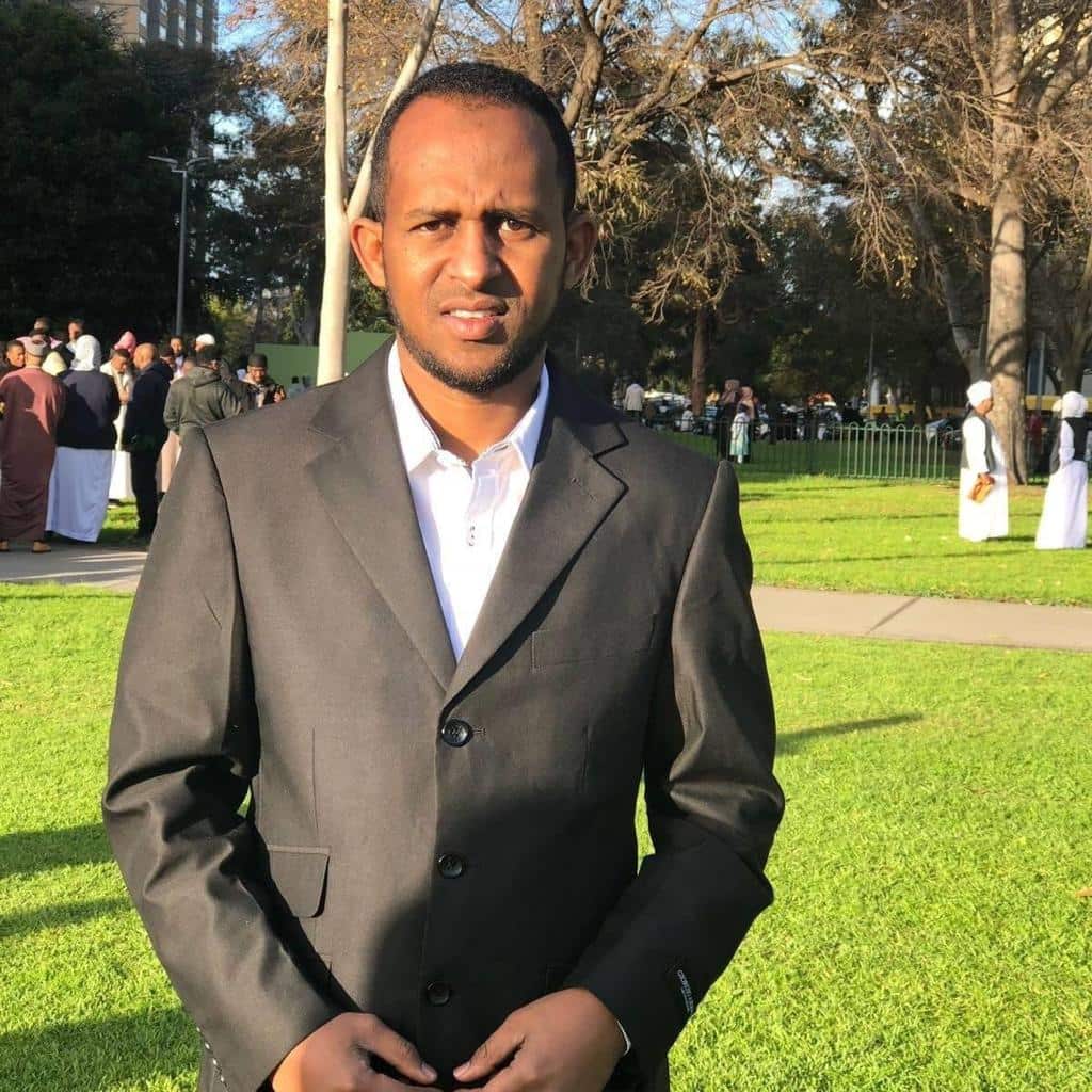 Osman Ali Mohamed says there was a lot of fear at his public housing tower when the lockdowns were announced. 